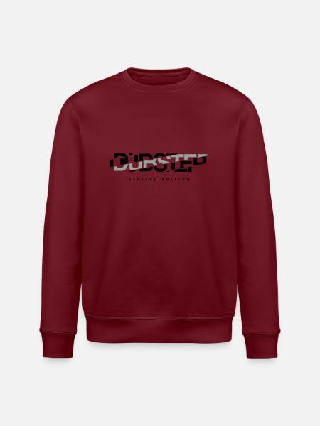 dubstep LE - Stanley/Stella Unisex Bio-Sweatshirt ROLLER - Burgunderrot