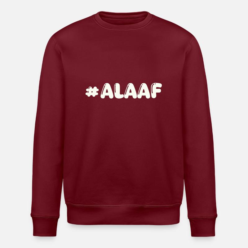 alaaf - Stanley/Stella Unisex Bio-Sweatshirt ROLLER - Burgunderrot