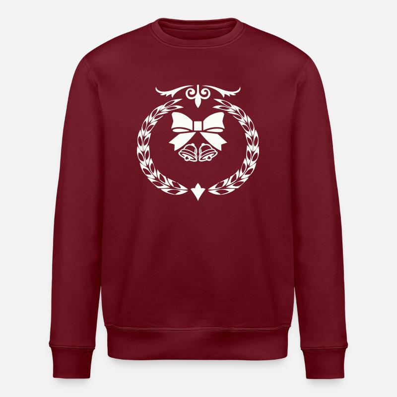 Cloches de couronne - Sweat bio ROLLER Stanley/Stella Unisexe - bordeaux