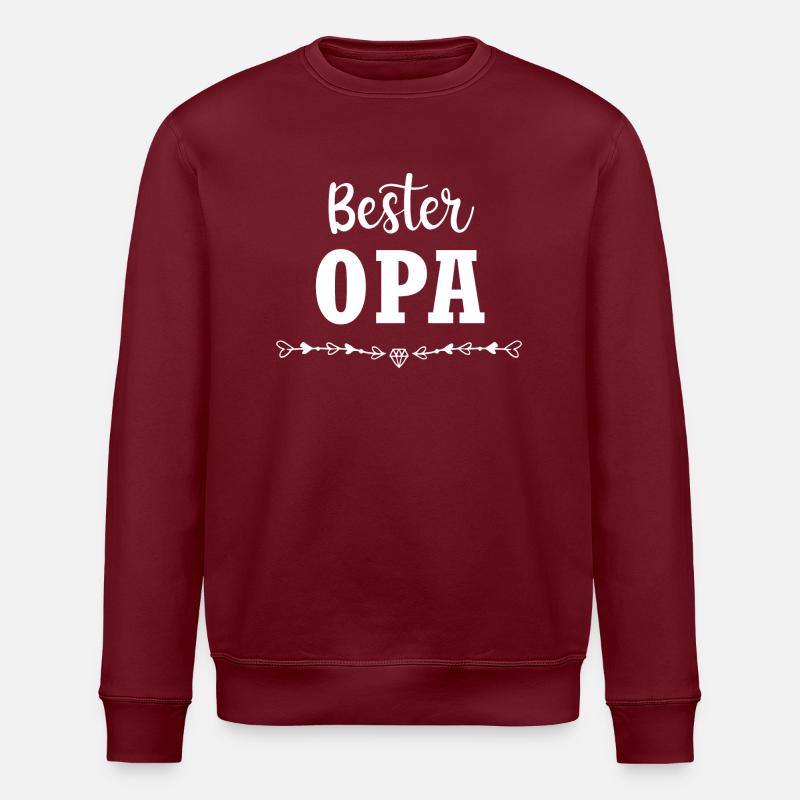 Meilleur grand-père - Sweat bio ROLLER Stanley/Stella Unisexe - bordeaux