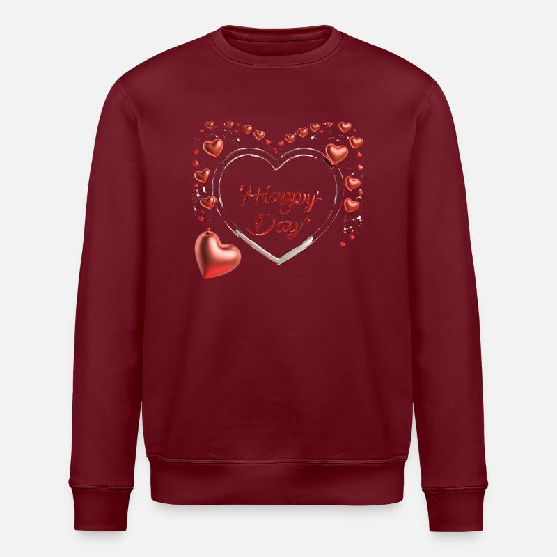 VALENTEN 2025 - Sweat bio ROLLER Stanley/Stella Unisexe - bordeaux