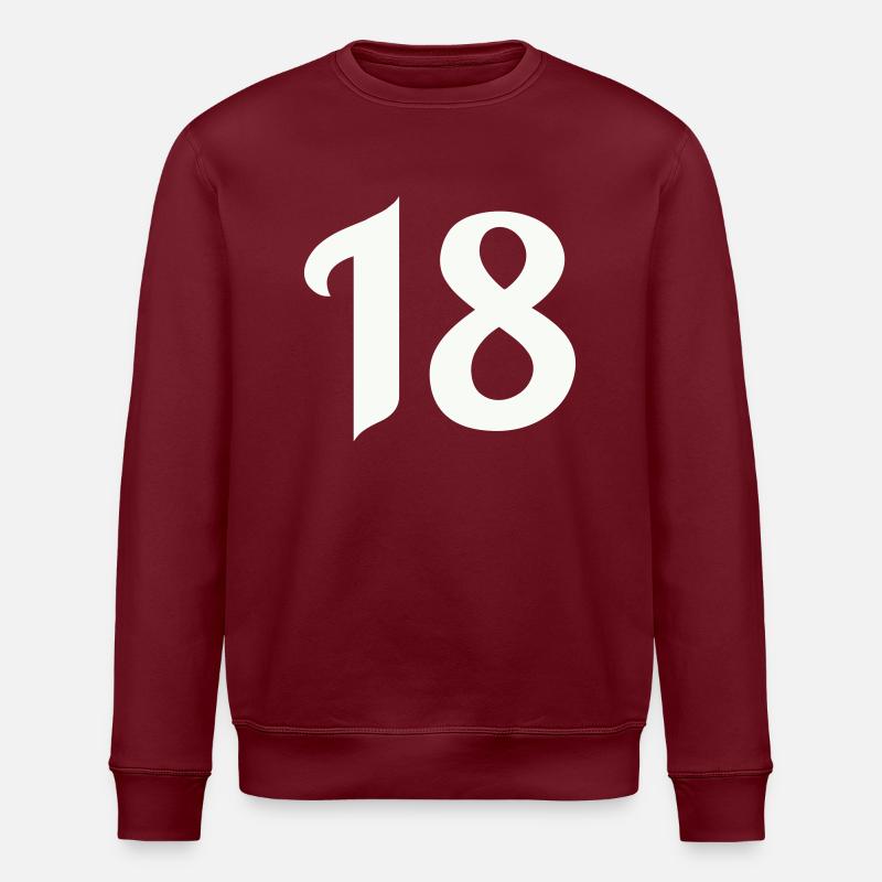 18 - Sweat bio ROLLER Stanley/Stella Unisexe - bordeaux