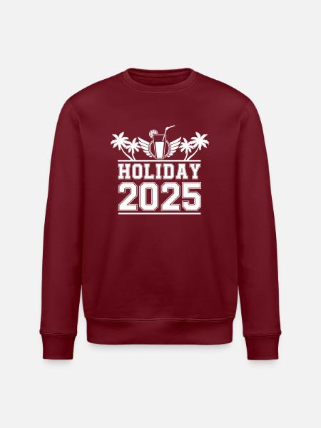 Holiday 2025 - Stanley/Stella ROLLER Unisex Organic Sweatshirt - burgundy