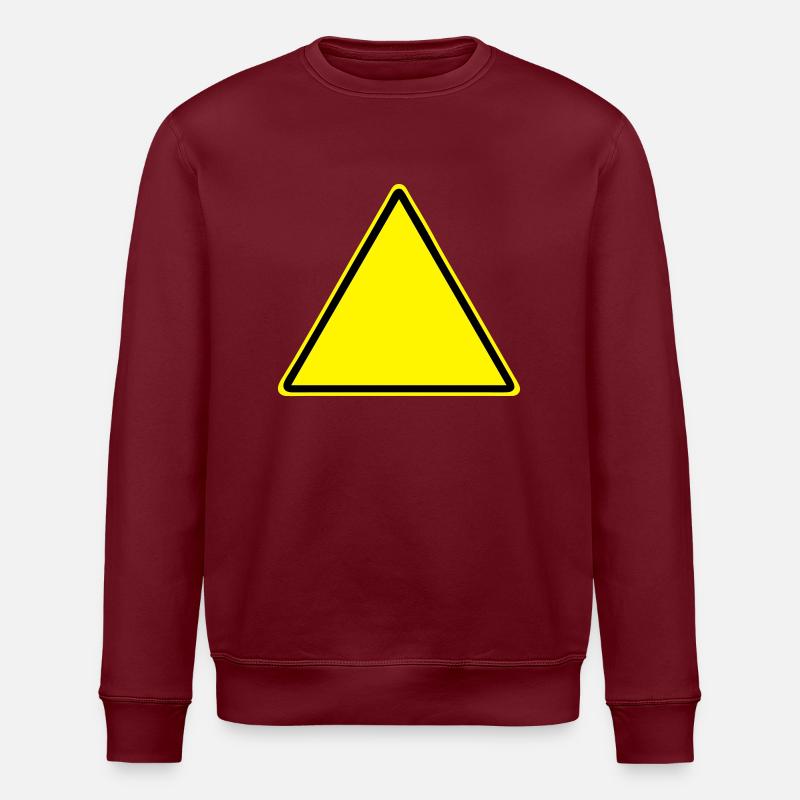 Warnschild Blanko - Stanley/Stella Unisex Bio-Sweatshirt ROLLER - Burgunderrot