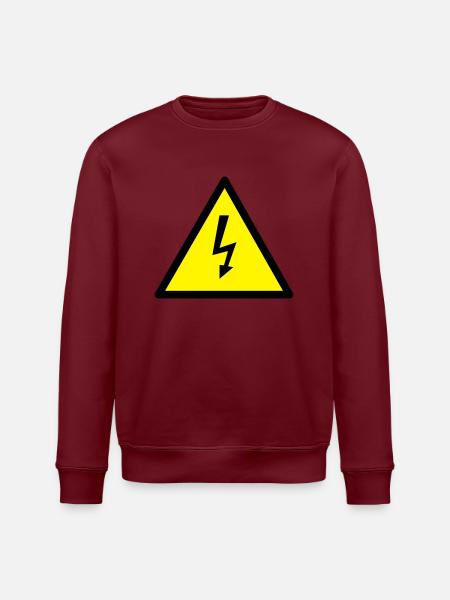 strom - Stanley/Stella Unisex Bio-Sweatshirt ROLLER - Burgunderrot