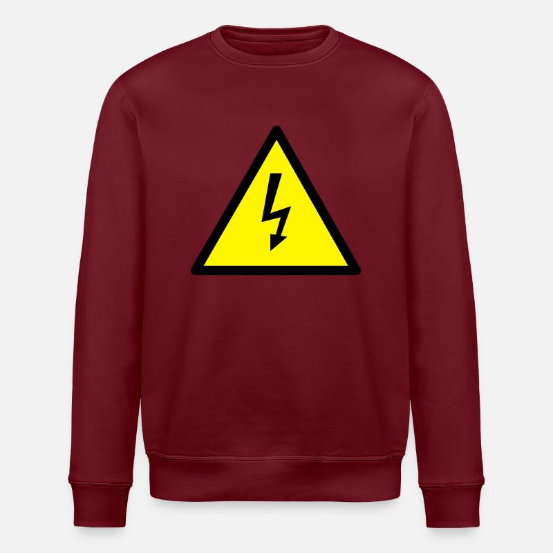strom - Stanley/Stella Unisex Bio-Sweatshirt ROLLER - Burgunderrot