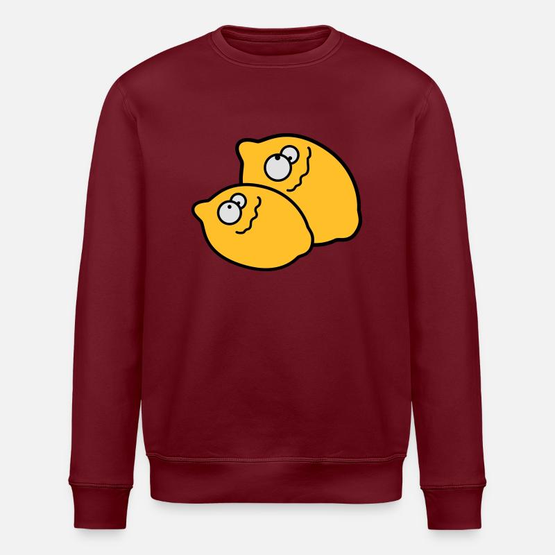 Funny Lemons - Sweat bio ROLLER Stanley/Stella Unisexe - bordeaux