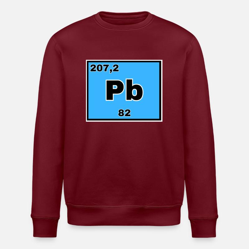 Plumbum - Sweat bio ROLLER Stanley/Stella Unisexe - bordeaux