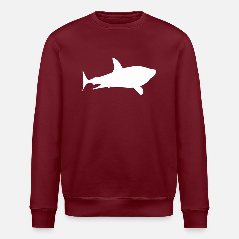 requin requin - Sweat bio ROLLER Stanley/Stella Unisexe - bordeaux