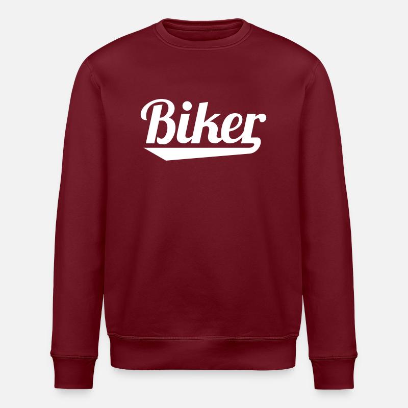 Biker - Stanley/Stella ROLLER Unisex Organic Sweatshirt - burgundy