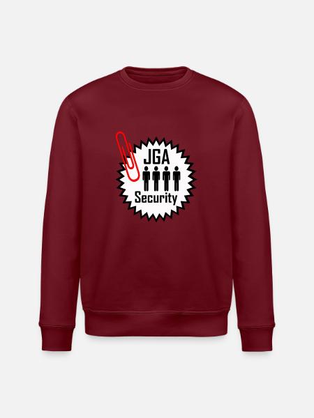 Junggesellenabschied - Stanley/Stella Unisex Bio-Sweatshirt ROLLER - Burgunderrot