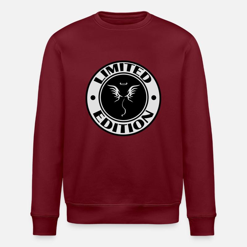 ange diable limitée - Sweat bio ROLLER Stanley/Stella Unisexe - bordeaux