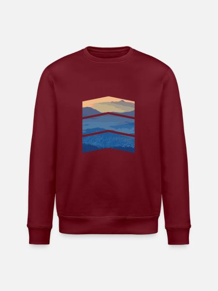 Stylisch - Stanley/Stella Unisex Bio-Sweatshirt ROLLER - Burgunderrot