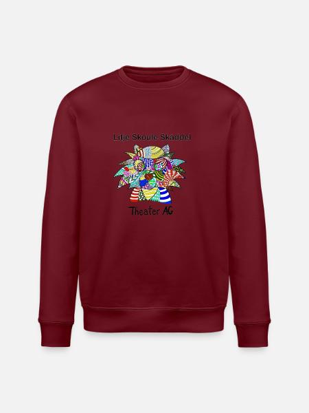 Theater AG - Stanley/Stella Unisex Bio-Sweatshirt ROLLER - Burgunderrot