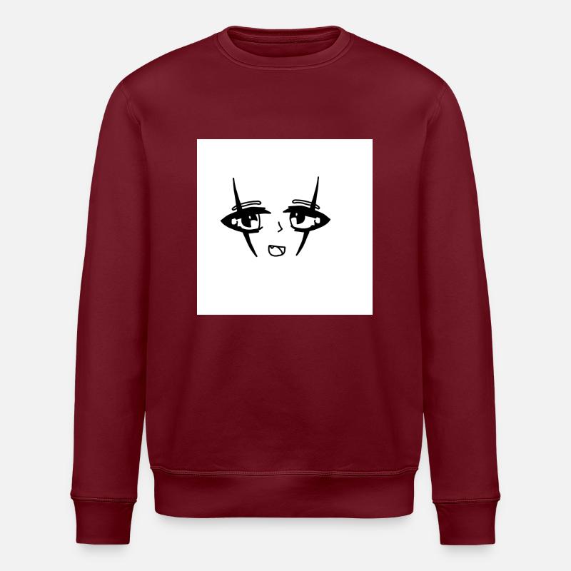 Face - Stanley/Stella Unisex Bio-Sweatshirt ROLLER - Burgunderrot