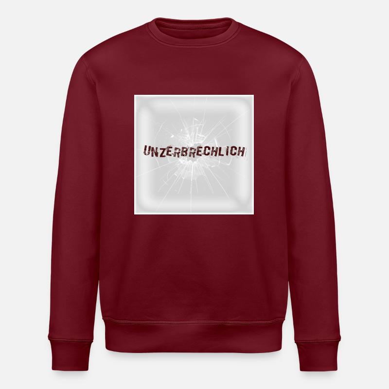 Incassable - Sweat bio ROLLER Stanley/Stella Unisexe - bordeaux
