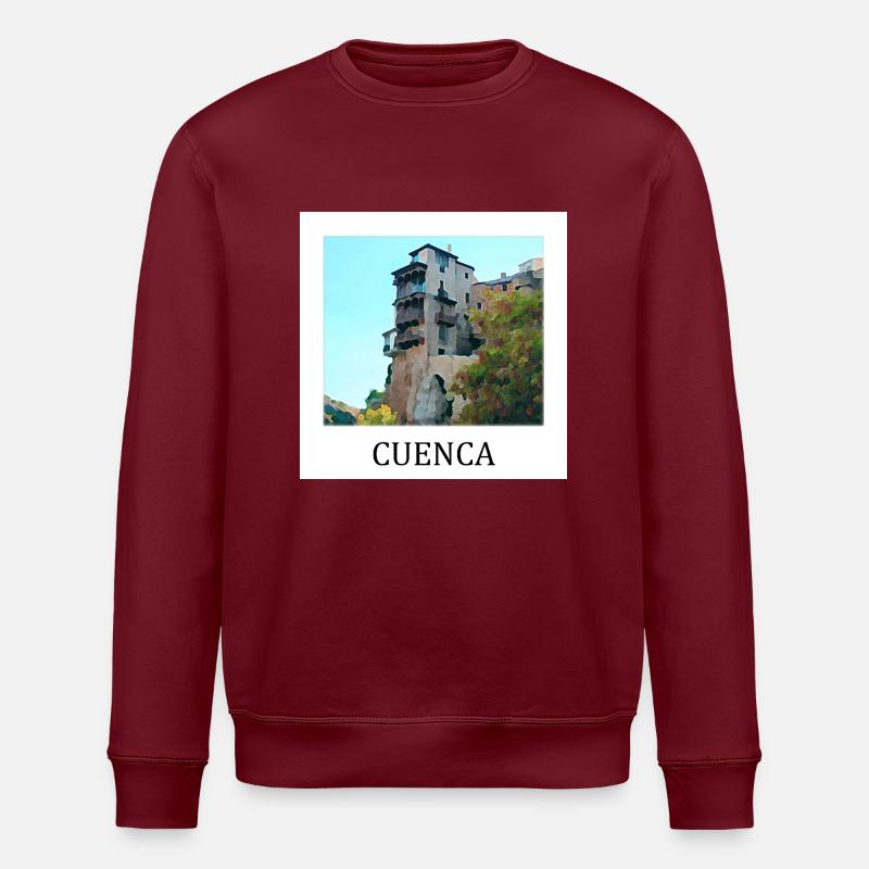 Becken - Stanley/Stella Unisex Bio-Sweatshirt ROLLER - Burgunderrot