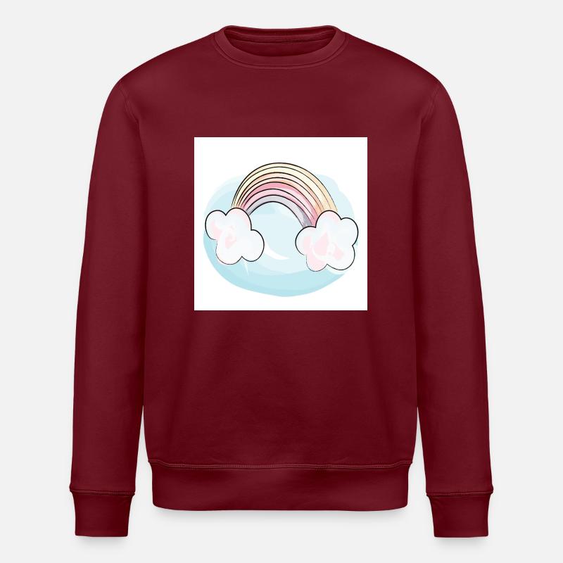 Arc-en-ciel - Sweat bio ROLLER Stanley/Stella Unisexe - bordeaux
