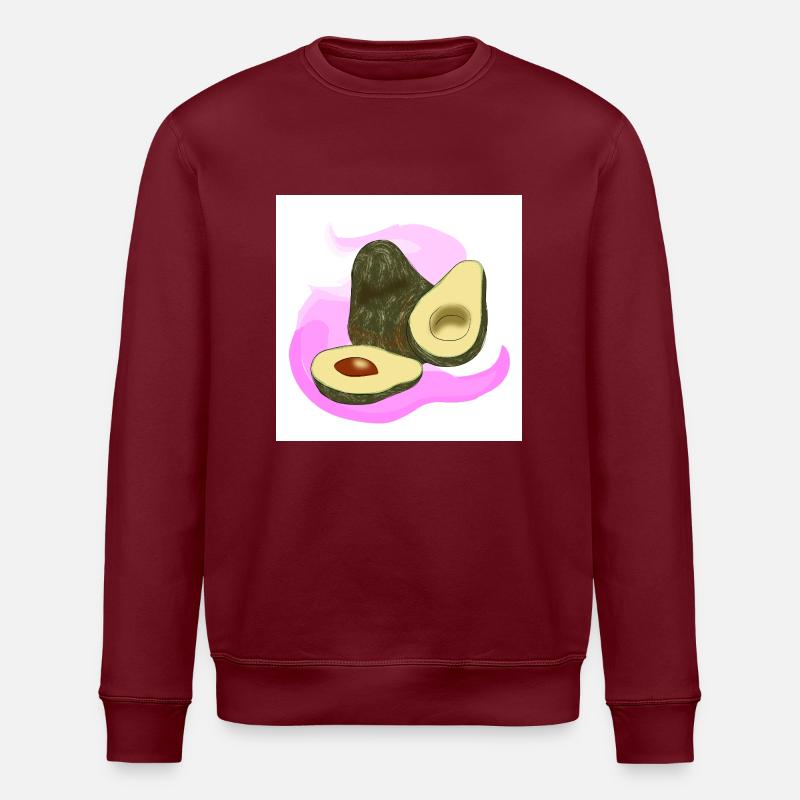 Avocado - Stanley/Stella Unisex Bio-Sweatshirt ROLLER - Burgunderrot