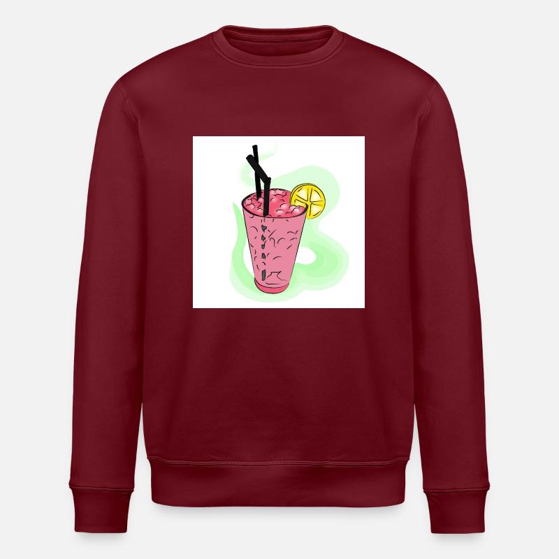 Summer Refreshment - Stanley/Stella ROLLER Unisex Organic Sweatshirt - burgundy
