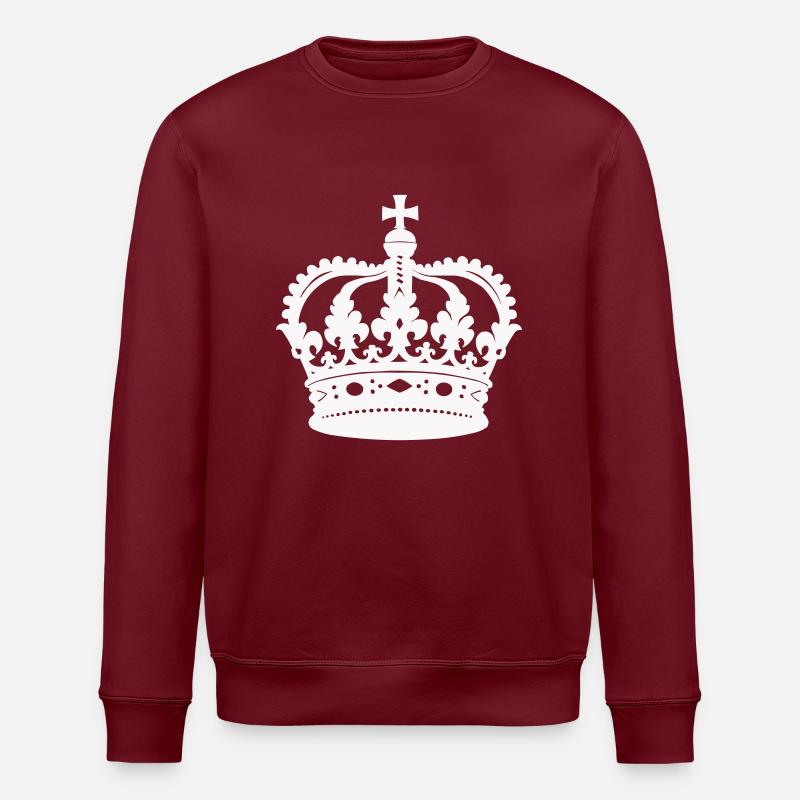 krone - Stanley/Stella Unisex Bio-Sweatshirt ROLLER - Burgunderrot