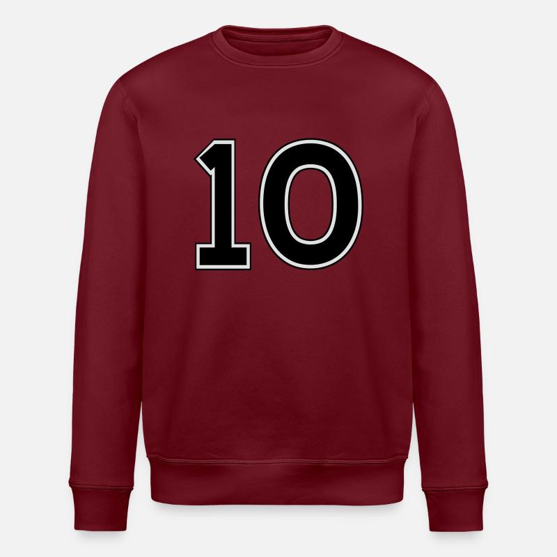 N ° 10 - Sweat bio ROLLER Stanley/Stella Unisexe - bordeaux
