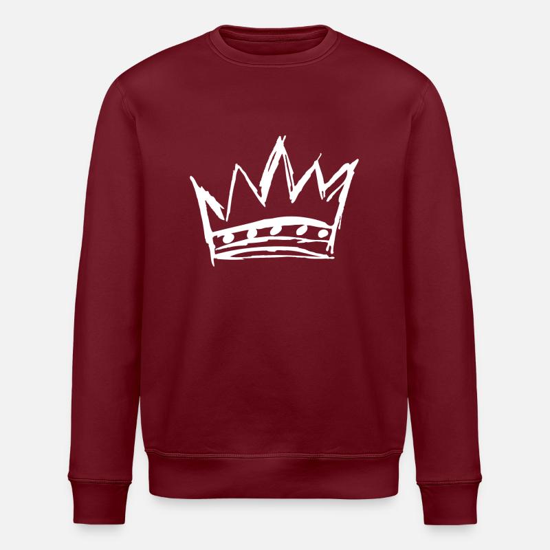 La couronne du style - Sweat bio ROLLER Stanley/Stella Unisexe - bordeaux