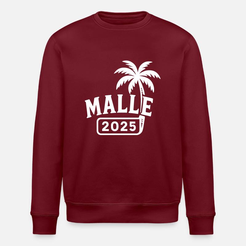 Malle 2025 - Sweat bio ROLLER Stanley/Stella Unisexe - bordeaux
