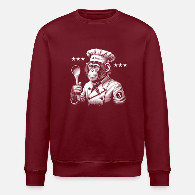 Cuire - Sweat bio ROLLER Stanley/Stella Unisexe - bordeaux