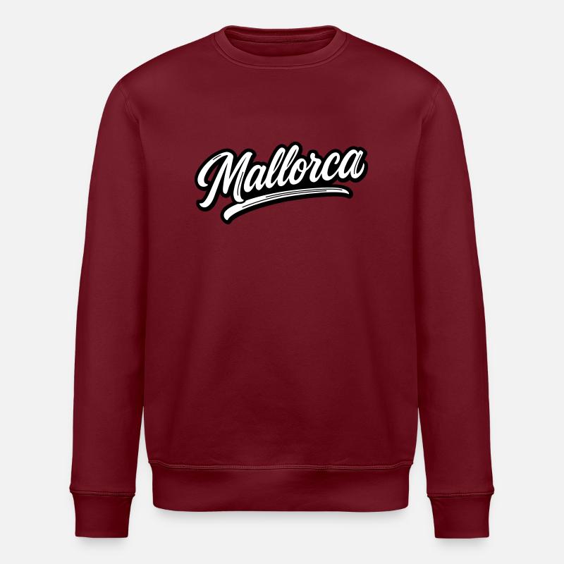 Lettrage de Majorque - Sweat bio ROLLER Stanley/Stella Unisexe - bordeaux