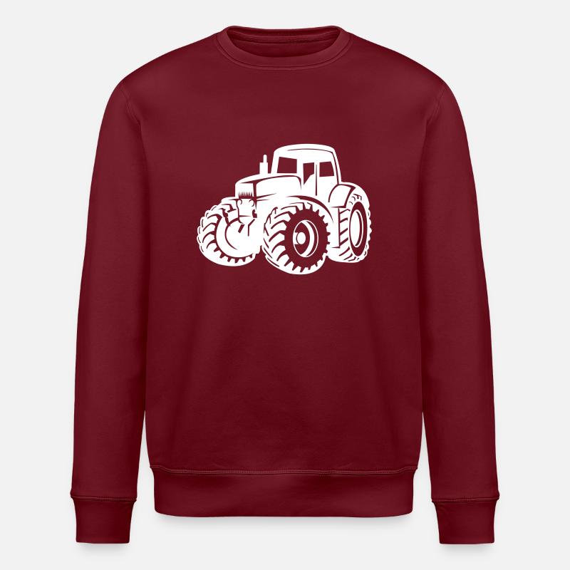Traktor - Stanley/Stella Unisex Bio-Sweatshirt ROLLER - Burgunderrot