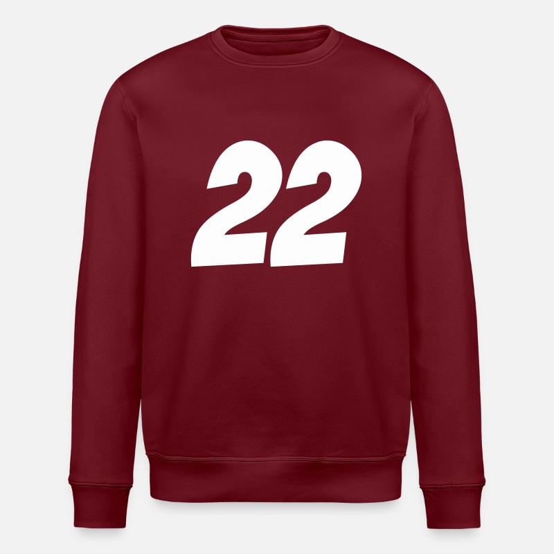 22 - Sweat bio ROLLER Stanley/Stella Unisexe - bordeaux