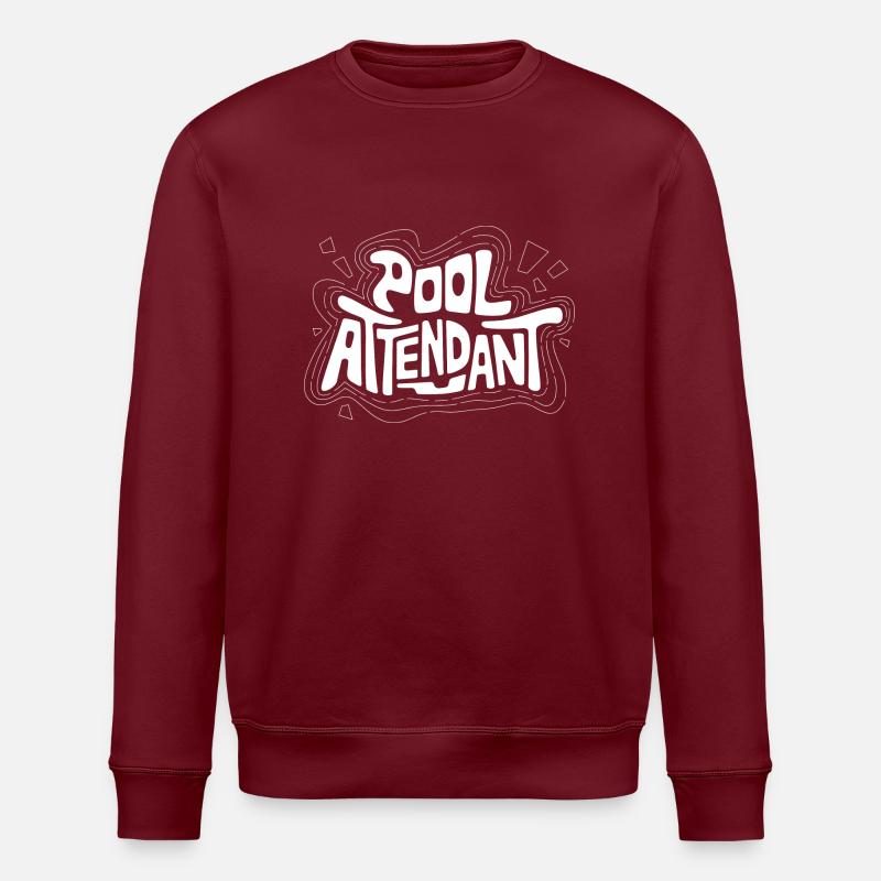 S’amuser sur l’eau - Sweat bio ROLLER Stanley/Stella Unisexe - bordeaux