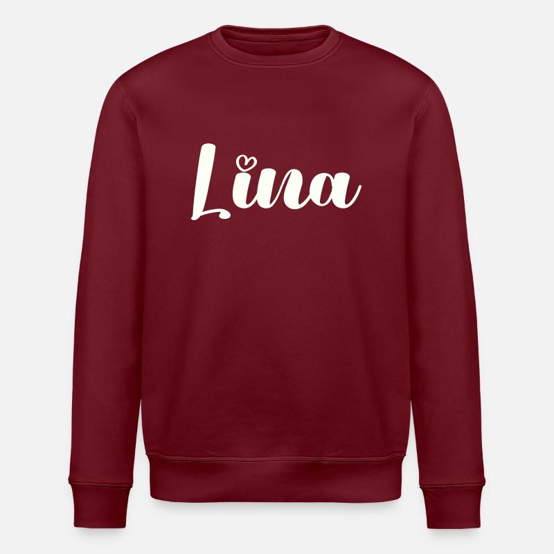 Nom de Lina - Sweat bio ROLLER Stanley/Stella Unisexe - bordeaux