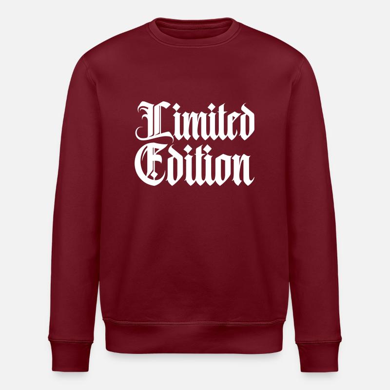 Limited Edition - Stanley/Stella Unisex Bio-Sweatshirt ROLLER - Burgunderrot