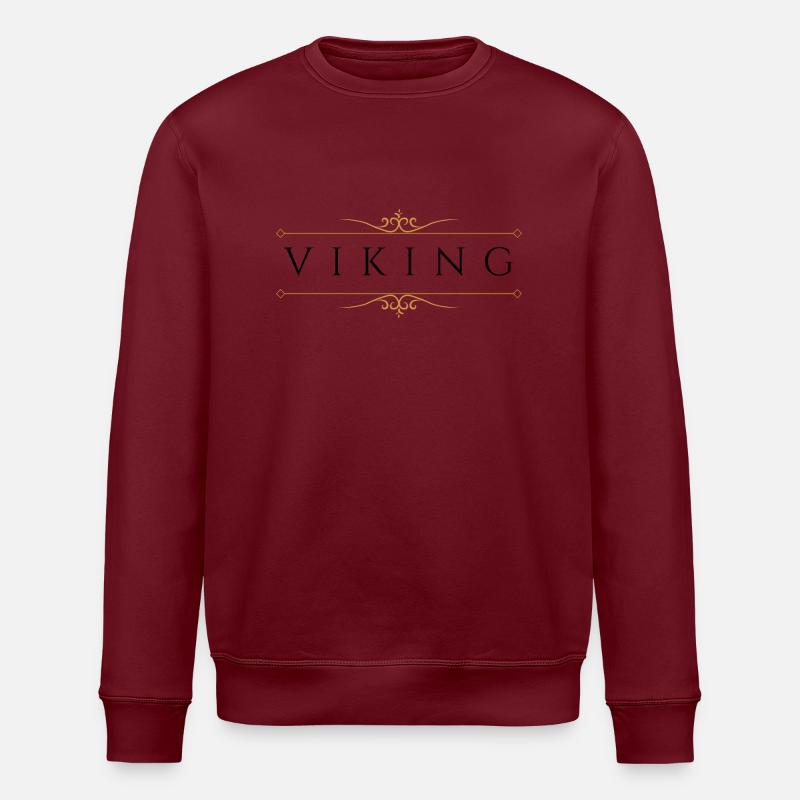 Wikinger elegant - Stanley/Stella Unisex Bio-Sweatshirt ROLLER - Burgunderrot