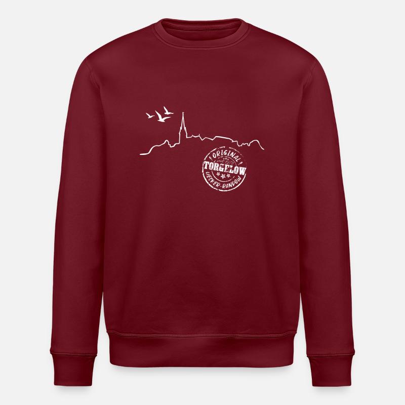 Silhouette et étanchéité Torgelow - Sweat bio ROLLER Stanley/Stella Unisexe - bordeaux