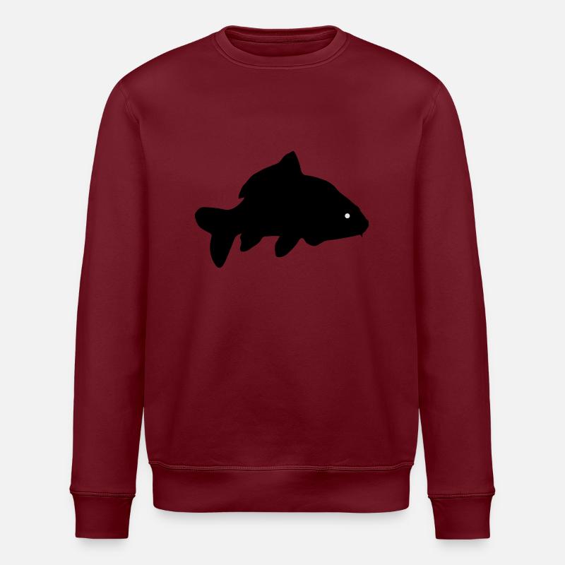 Carpe - Sweat bio ROLLER Stanley/Stella Unisexe - bordeaux