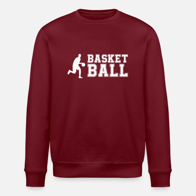 basket-ball - Sweat bio ROLLER Stanley/Stella Unisexe - bordeaux