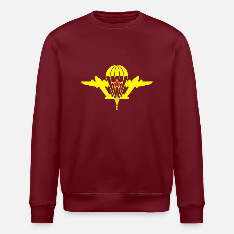 wdw_wappe - Stanley/Stella Unisex Bio-Sweatshirt ROLLER - Burgunderrot