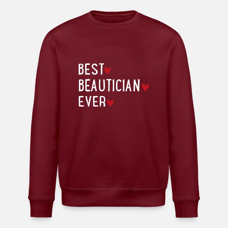 Kosmetikerin - Stanley/Stella Unisex Bio-Sweatshirt ROLLER - Burgunderrot