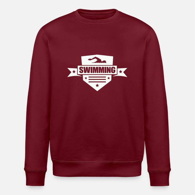 natation - Sweat bio ROLLER Stanley/Stella Unisexe - bordeaux