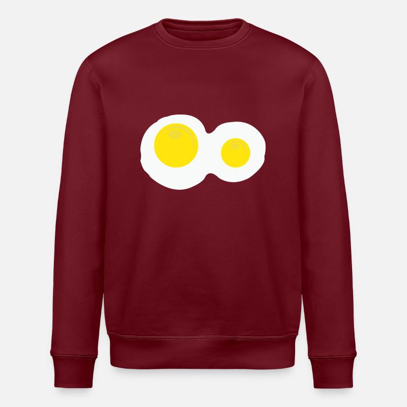 spiegeleier - Stanley/Stella Unisex Bio-Sweatshirt ROLLER - Burgunderrot