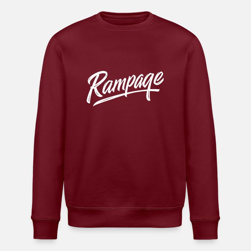 Saccage - Sweat bio ROLLER Stanley/Stella Unisexe - bordeaux