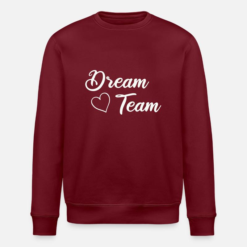 Équipe de rêve - Sweat bio ROLLER Stanley/Stella Unisexe - bordeaux
