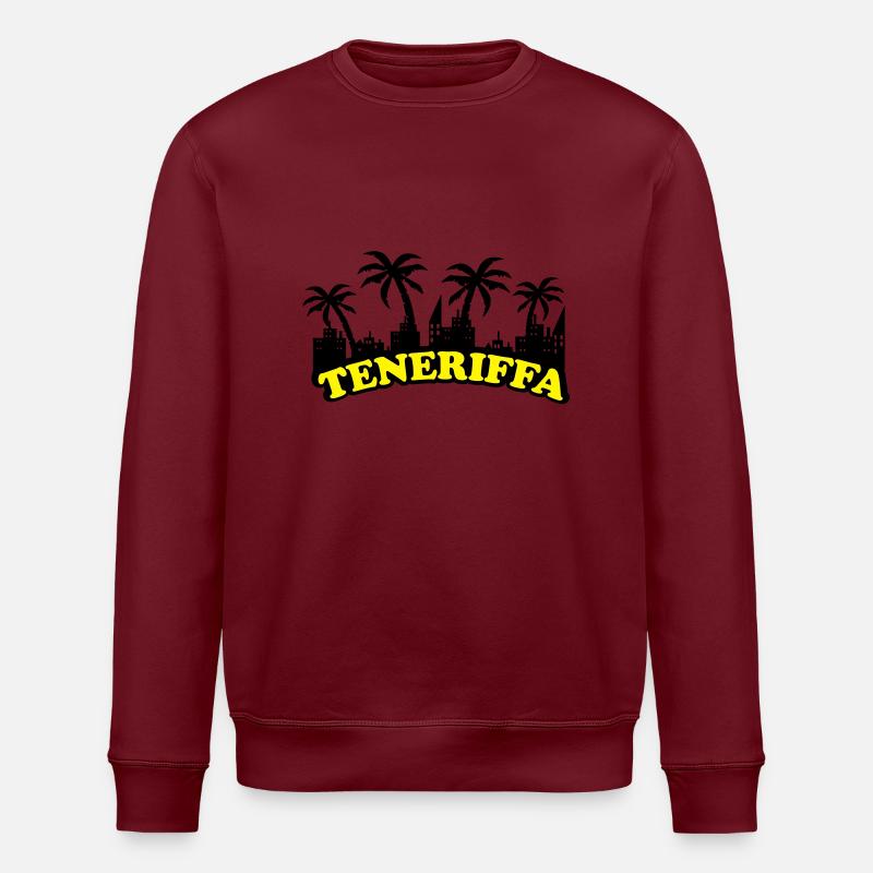teneriffa - Stanley/Stella Unisex Bio-Sweatshirt ROLLER - Burgunderrot