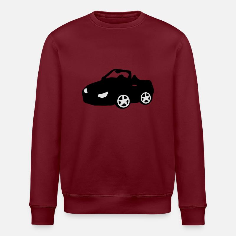 Spotwagen - Stanley/Stella Unisex Bio-Sweatshirt ROLLER - Burgunderrot