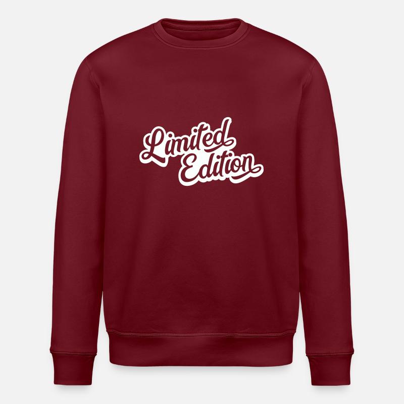 Édition limitée - Sweat bio ROLLER Stanley/Stella Unisexe - bordeaux