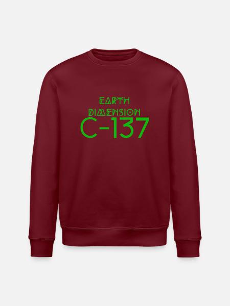 C-137-KARTON - Stanley/Stella Unisex Bio-Sweatshirt ROLLER - Burgunderrot