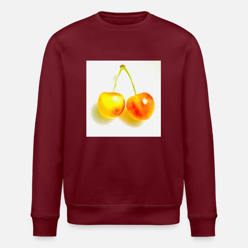 Kirsche - Stanley/Stella Unisex Bio-Sweatshirt ROLLER - Burgunderrot